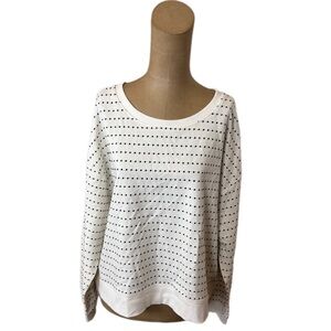 Lou & Grey Cream Long Sleeve Top Size XL